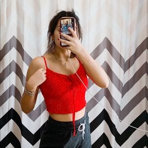 Red cami